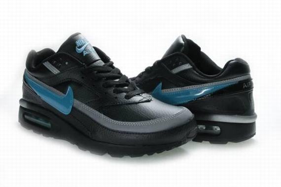 New Men'S Nike Air Max Black/Blue
